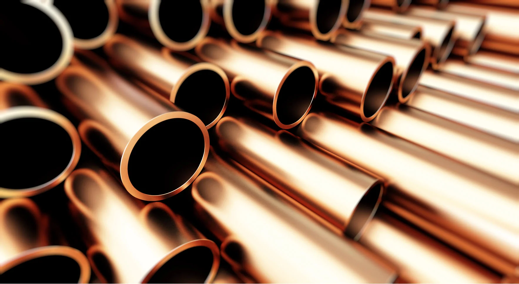 Copper pipes