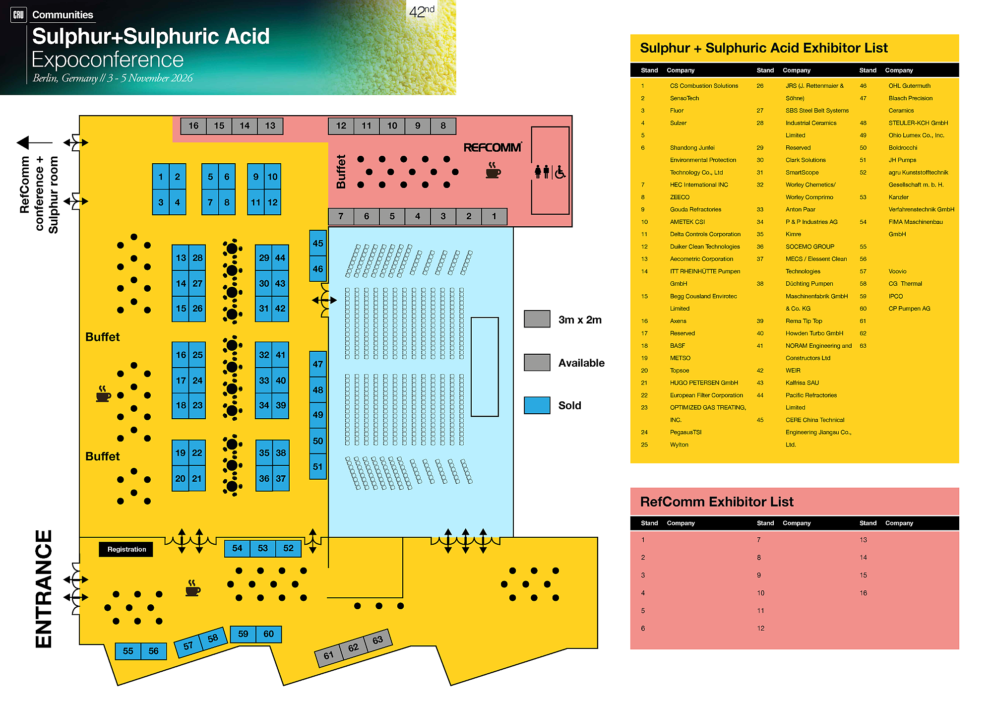 Sulphur 2026 Floorplan January 12