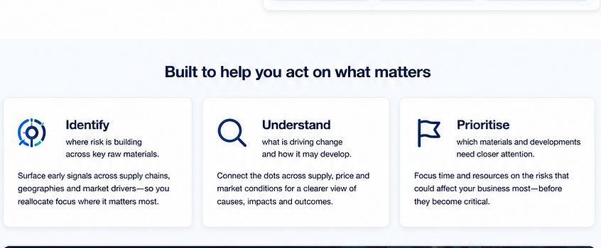 Risk Navigator Built to Act Pillars Full