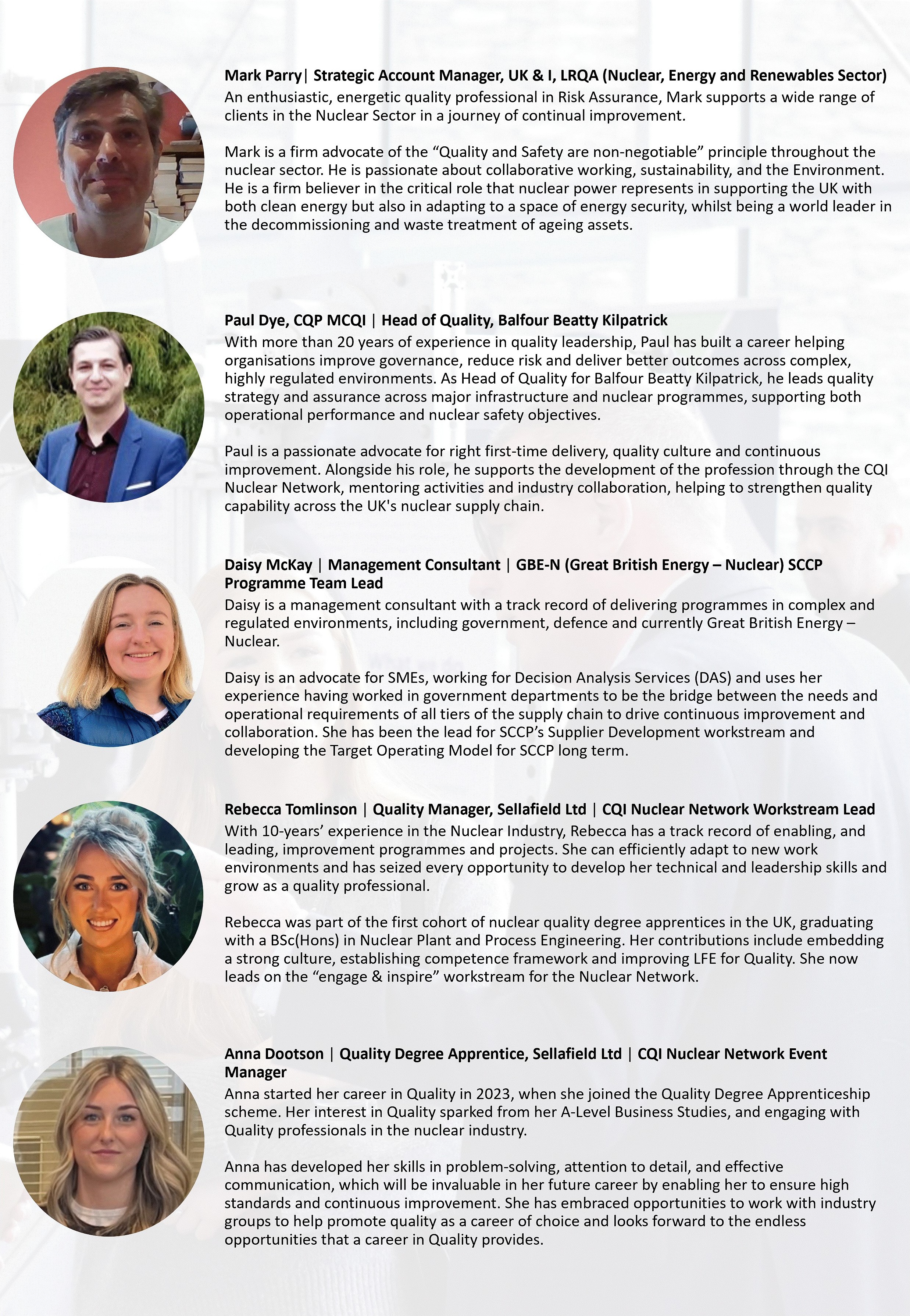 Meet the presenters 3